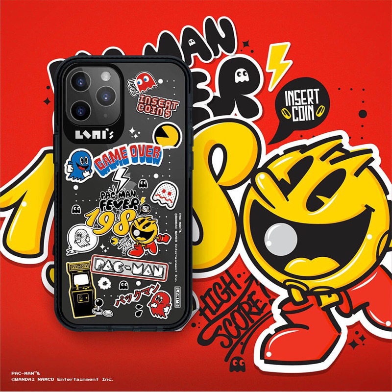 全新轉賣 lani’s Pac-Man 復古年代 手機殼 保護殼 iphone12 pro max 小精靈 pacman