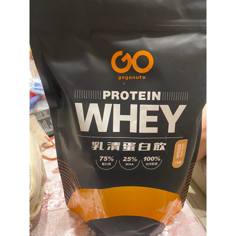 WHEY 果果堅果 Whey Protein乳清蛋白飲 (1kg裝)紅豆牛奶、琥珀歐蕾、（經典原味）無調味