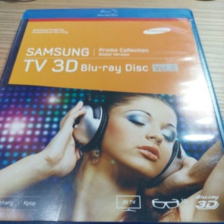 Samsung TV 3D Blu-ray disc Vol.2 三星3D 藍光dvd 演唱會音樂會韓流行歌展示片三片入