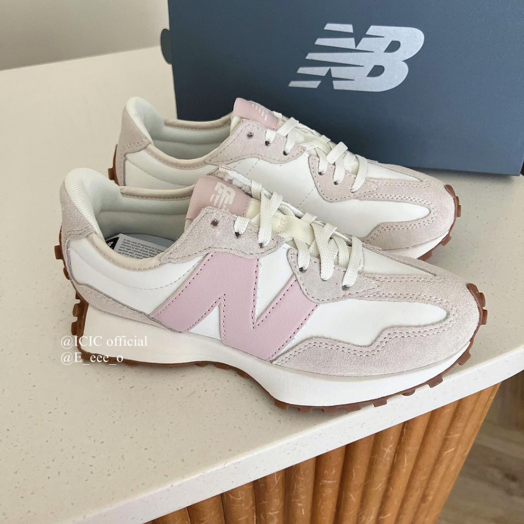 ICIC▹New Balance 327 NB327 奶杏色 莫蘭迪粉 WS327AL WS327AN