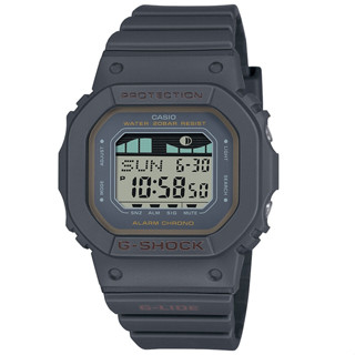 CASIO卡西歐 G-SHOCK 纖薄精巧 衝浪運動 潮汐顯示 岩石黑 GLX-S5600-1_40.5mm