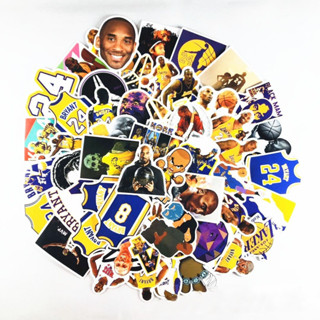 免運臺灣現貨 當天寄出 KOBE 科比 NBA潮流貼紙 一包75張 防水貼紙 筆電貼紙 機車貼紙 行李箱貼紙 黑曼巴