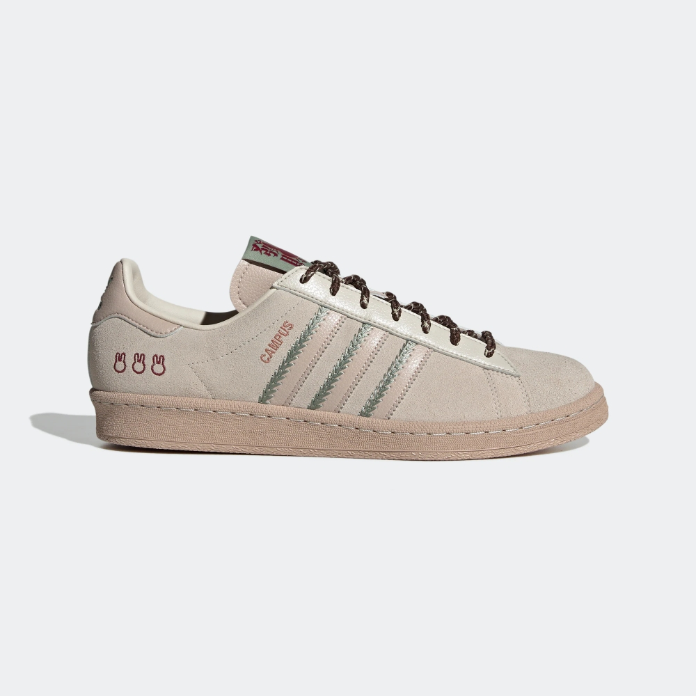 ADIDAS 休閒鞋 運動鞋 Miffy 聯名款 CAMPUS 80S 男 IE1900 奶茶色