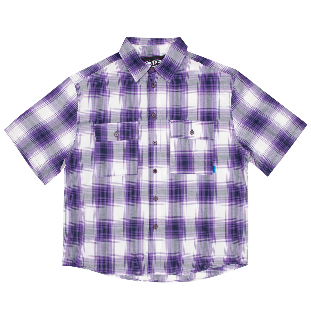 WKND Wilson Shirt - Purple Plaid 襯衫