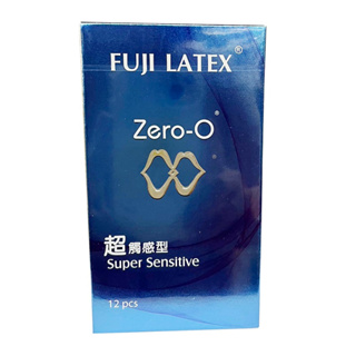 【FUJI LATEX】 ZERO-0 零零-超觸感型衛生套 (12入/盒) - 德昌藥局