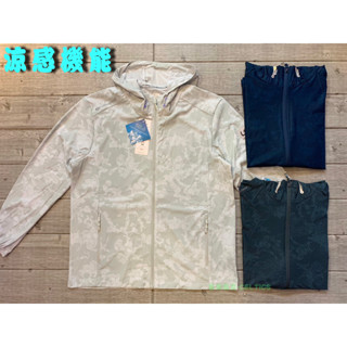 塞爾提克~UNIONE 男生 運動外套 涼感機能 彈性速乾 暗紋印花 拉鍊口袋 有大尺碼
