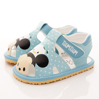 Disney迪士尼童鞋-米奇護趾涼鞋418336藍(13.5cm)