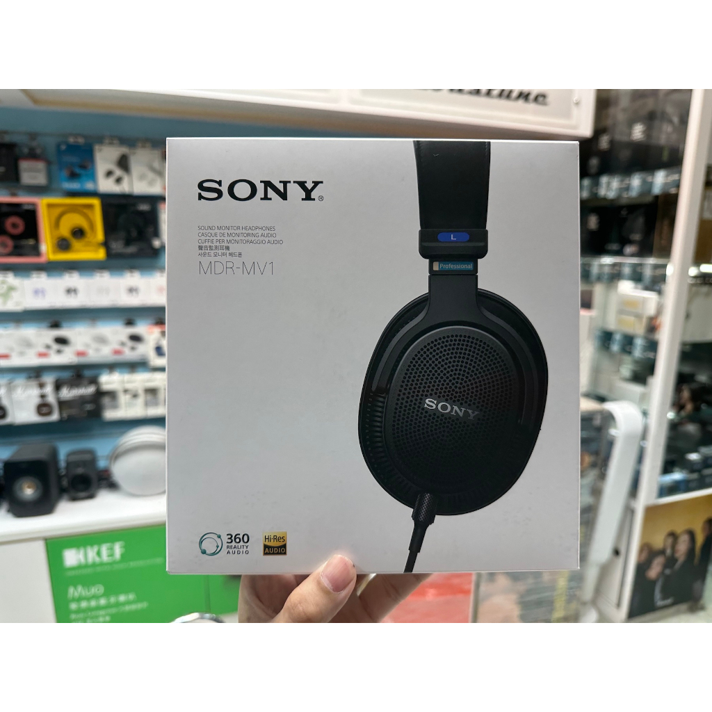 禾豐音響 專業混音X母帶製作 SONY MDR-MV1 開放式 專業監聽 耳罩式耳機 Sony 公司貨 保固12+6個月