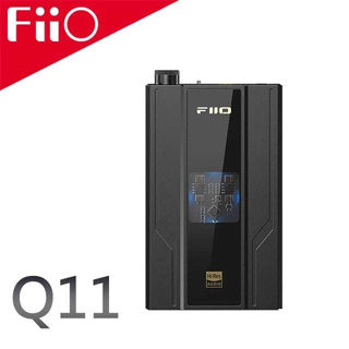 【FiiO台灣】Q11隨身解碼耳機功率擴大器隨身耳擴/4.4mm平衡輸出/高/低阻抗耳機適用/支援PCM/DSD格式