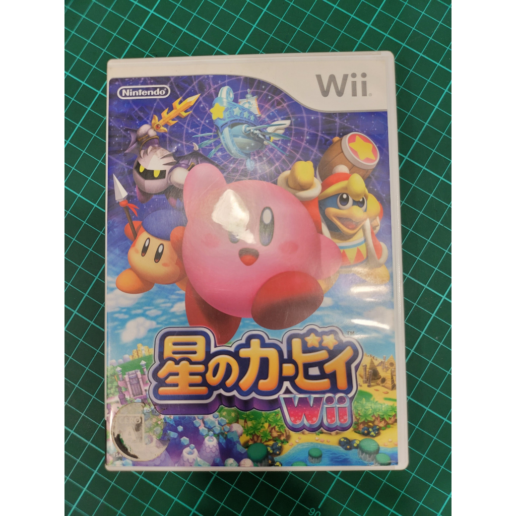 Wii 星之卡比 盒書完整