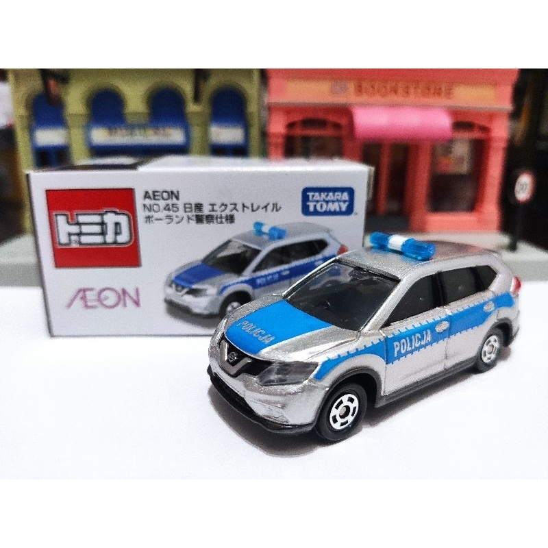 Tomica AEON No.45 百貨 限定 45 Nissan X-Trail 波蘭 警察車 警車