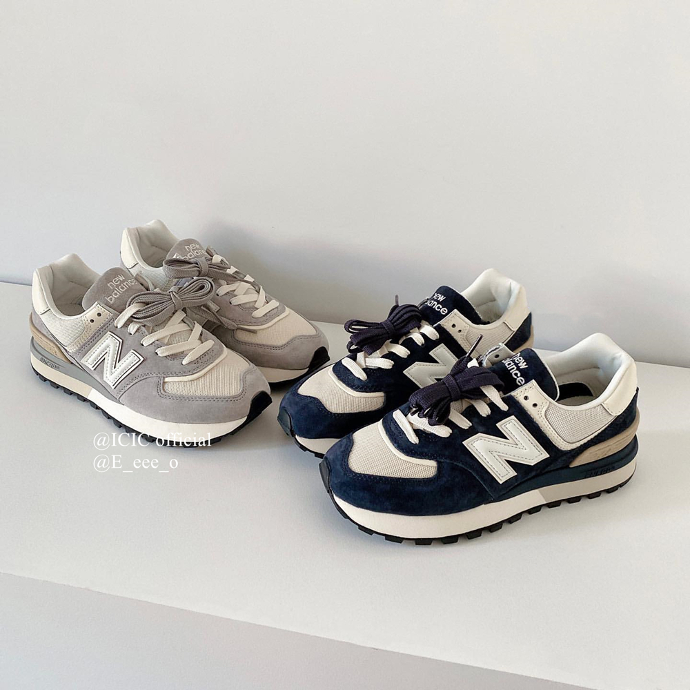 ICIC▹New Balance 574 LEGACY 奶油灰 淺灰 深藍 奶油色 U574LGRG U574LGRN