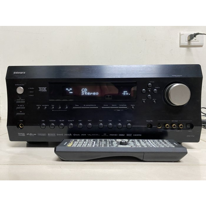 品項新 Integra dtr 9.8 FM/3D 全平衡 前級擴大機,HDMI 7.1 家庭劇院 有原廠遙控器