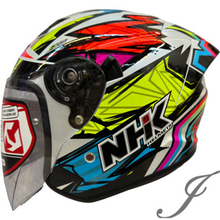 NHK S1 GP PRO AL21#1 內藏墨片半罩式安全帽《遠古騎士》