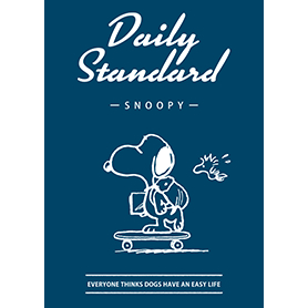 Snoopy Daily Standard（簡潔藍）  史努比 LINE 主題桌布 日本LINE主題桌布 Line日本