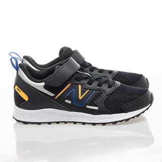 NEW BALANCE NB650 中童鞋 慢跑鞋 Wide 黑藍橘線條 YT650BH1 【S.E運動】