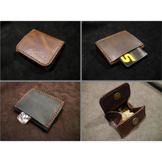 KH手工皮革工作室 方型零錢包 COIN BAG 方形零錢包 小錢包 立體造型荷包 銅板收納包 MIT臺灣製造牛皮錢包