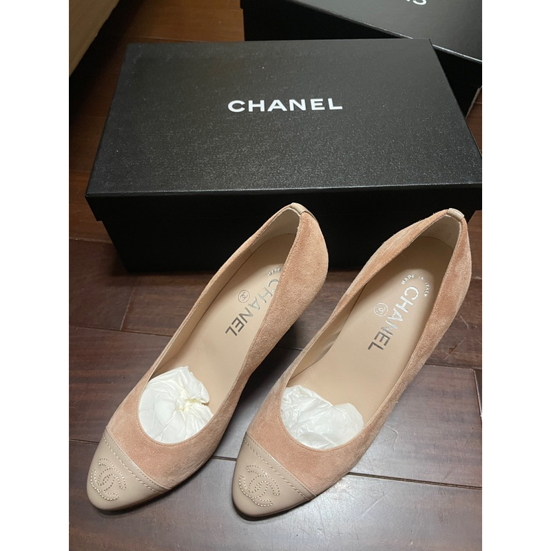 不議價 (僅限面交）全新Chanel香奈兒高跟鞋 經典 跟鞋 36半