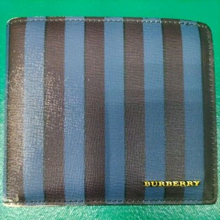 英國 Burberry 巴寶莉 義大利製 立體標 真皮 短皮夾 皮夾 皮包 卡夾包