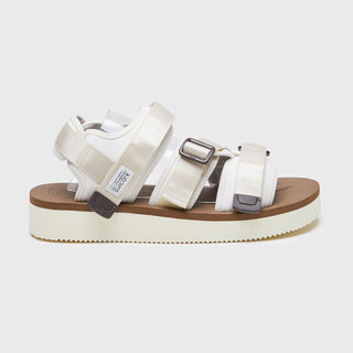 SUICOKE KISEE-PO OG-044PO 象牙棕 斜帶 涼鞋 魔鬼氈 厚底【SK23044POIB】
