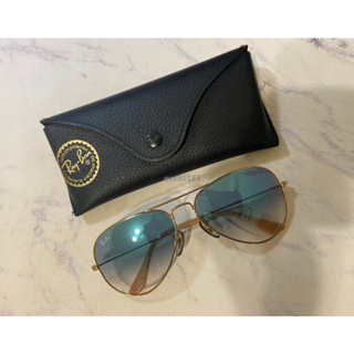 【小邁店】RayBan雷朋 太陽眼鏡 復古飛官款/金-漸層藍#RB3025 001/3F-58mm