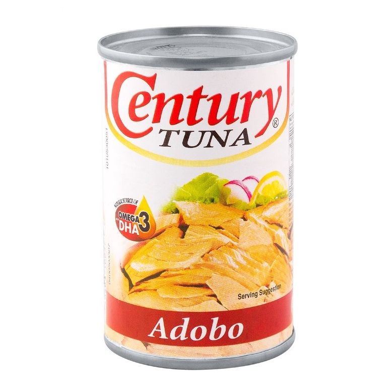 【Eileen小舖】菲律賓 Century Tuna Adobo 鮪魚罐 155g 即食料理 罐頭