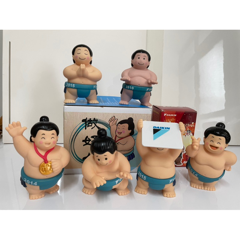DAIKIN ダイキン 2011 フィギュア ノベルティ 大金寶寶 相撲 大
