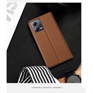 鏡頭加高設計 手機殼 手機皮套 DUX DUCIS Redmi Note 12 Pro+ 5G SKIN X2 皮套