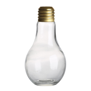 【OMORY】創意燈泡造型玻璃水杯-多款任選
