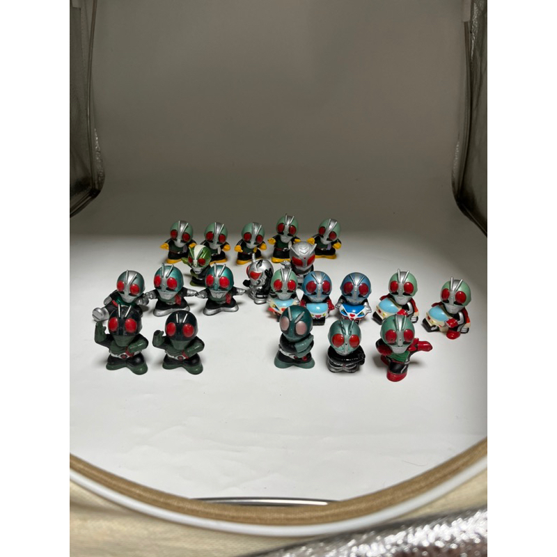 小光玩具 正版萬代 昭和假面騎士 手指娃娃 指偶 手偶 手指偶 一號 舊一號 二號 修卡 新一號 新二號