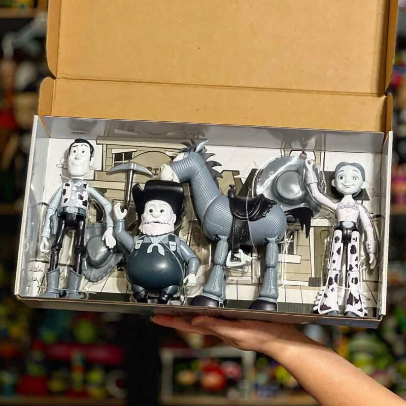 【安妮玩具】現貨 美國限定品 單款拆售 玩具總動員 Round Up系列 黑白胡迪 礦工 翠絲 紅心馬