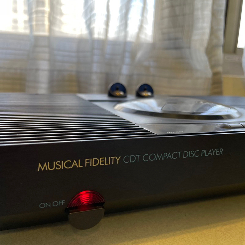 英國老牌Musical Fidelity CDT Compact Disc Player 真空管 CD音樂撥放器