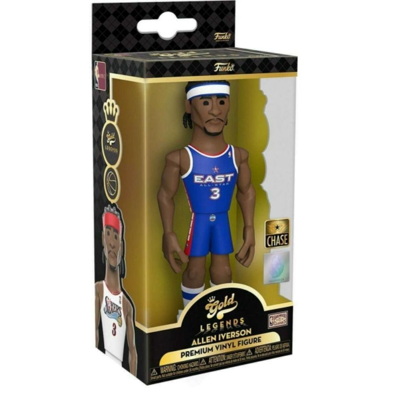 柴寶趣 FUNKO POP GOLD 艾倫 艾佛森 CHASE Allen Iverson 76人 NBA 正版 5吋