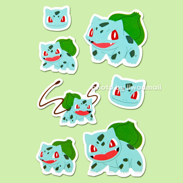 韓國正版授權 神奇寶貝 精靈寶可夢Pokemon - 妙蛙種子貼紙