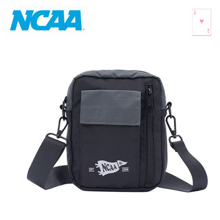 【紅心包包館】NCAA 側背包 斜背包 73251716 黑綠 黑橘