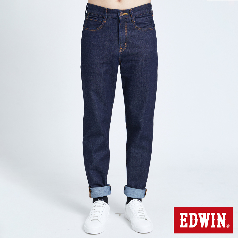 EDWIN 503 棉感復古AB牛仔長褲(原藍色)-男款