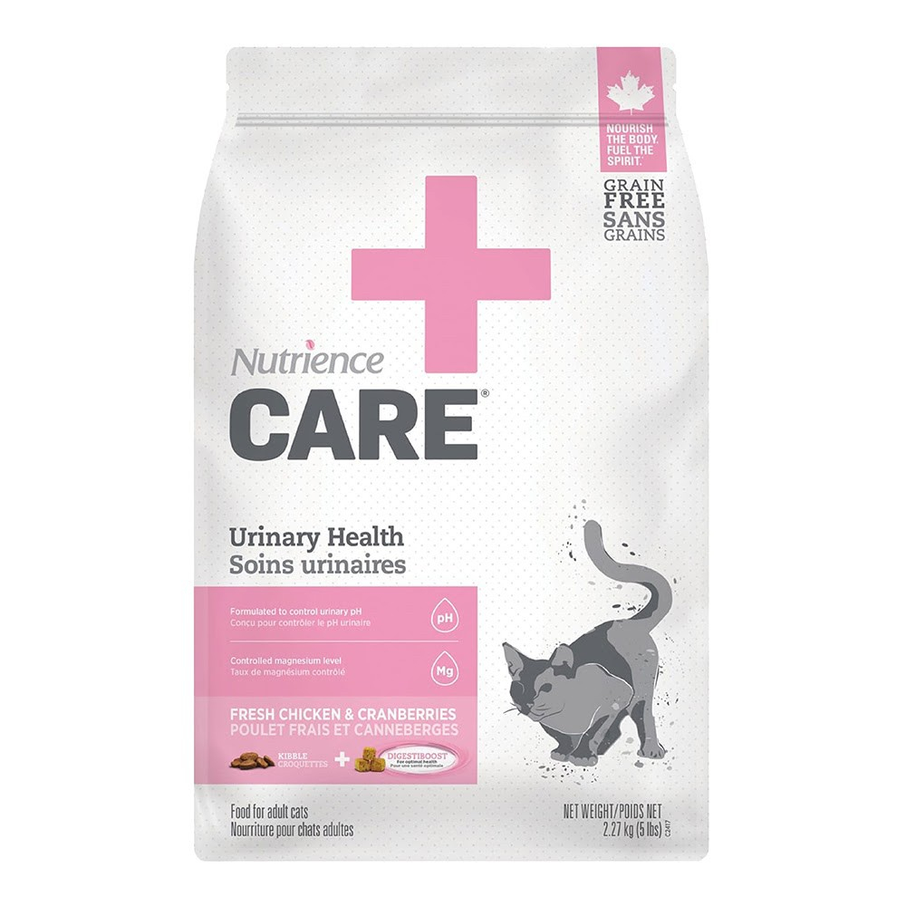 【招財貓】Nutrience 紐崔斯 CARE+無穀處方泌尿道配方/2.27kg 貓飼料 處方泌尿貓飼料