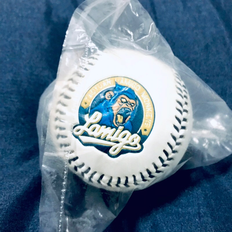 絕版 限量 全新 LAMIGO MONKEYS 桃猿 隊徽 浮雕 LOGO球 紀念球 中華職棒 CPBL 棒球 2023