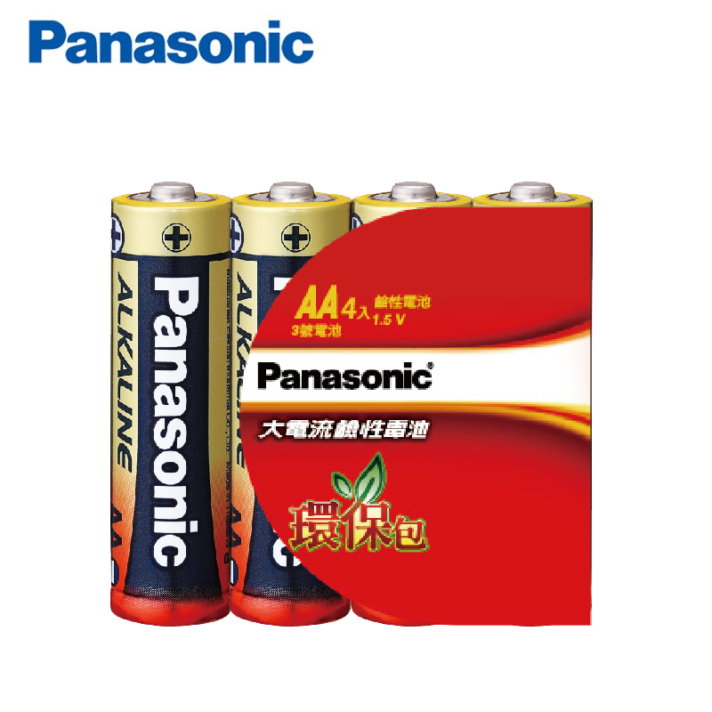 【Panasonic】國際牌 鹼性電池3號4入
