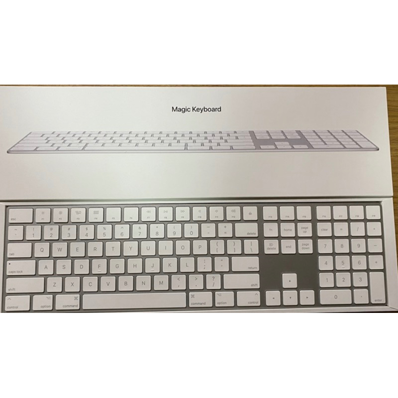 Apple Magic Keyboard with number key