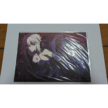 劇場版Fate/stay night [HF] 第二章 迷途之蝶 黑Saber alter 阿爾托莉雅 特典 色紙 全新