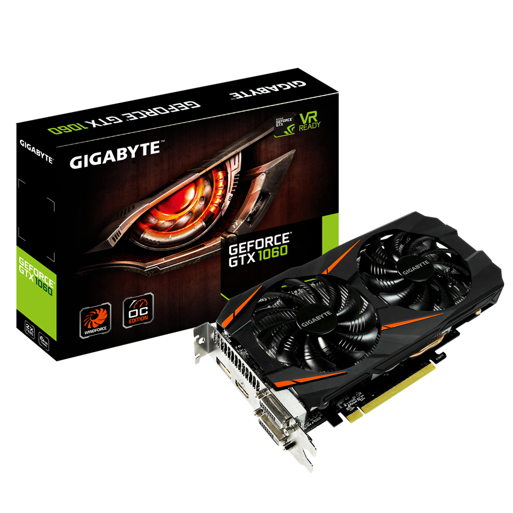 【二手商品】GIGABATE 技嘉 GeForce® GTX 1060 G1 Gaming 6G