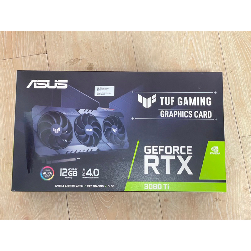 華碩 ASUS TUF GAMING 3080Ti 12G 顯示卡 盒裝完整