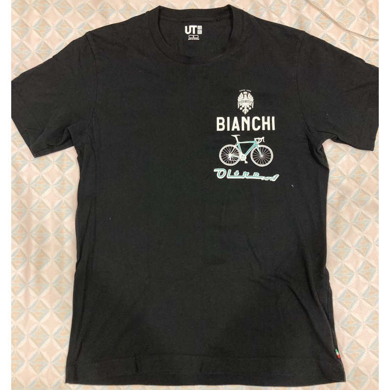 二手 uniqlo Bianchi T恤（賣場任選4件最低價那件免費）