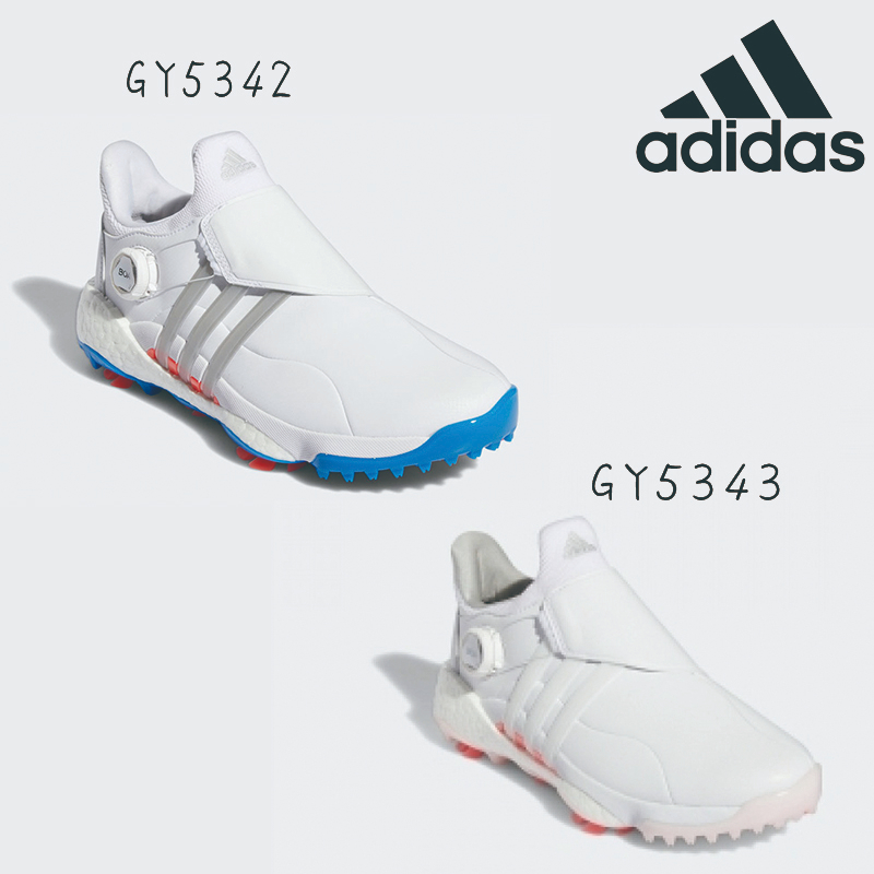 ＊立航高爾夫＊Adidas TOUR360 BOA 女款高爾夫鞋(6顆爪釘) #GY5342 / #GY5343