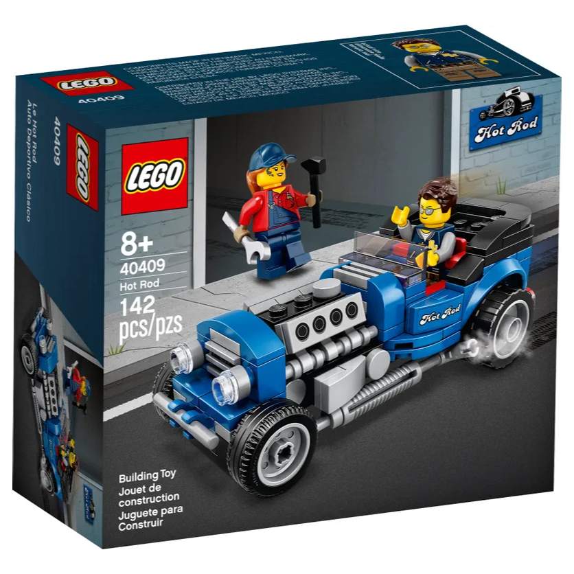 BRICK PAPA / LEGO 40409 Hot Rod