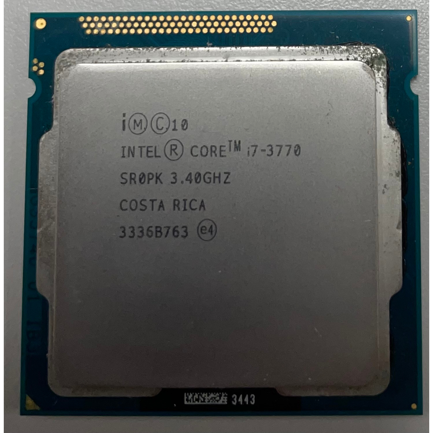 intel core i7-3770 CPU