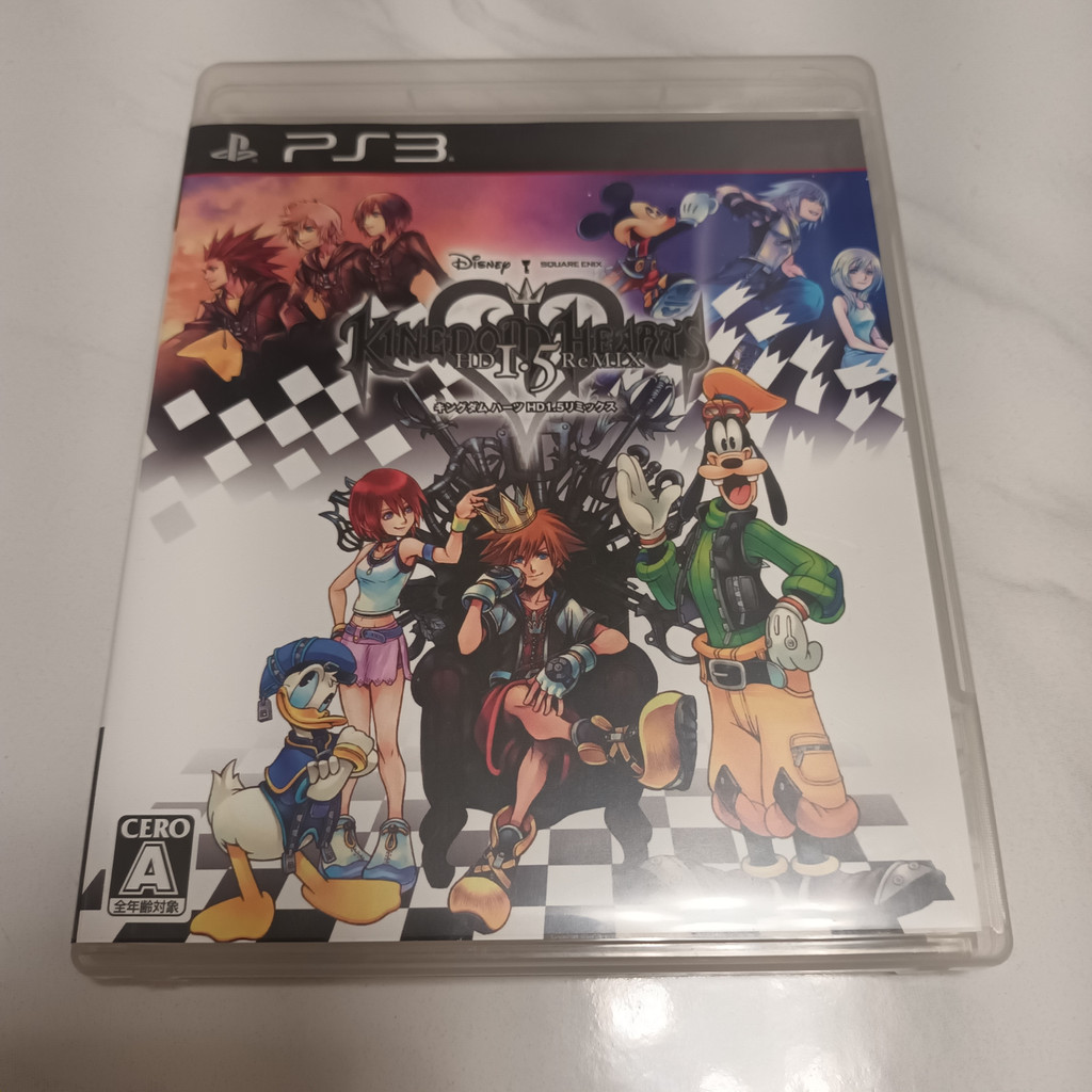 PS3 - 王國之心 日版 Kingdom Hearts HD 1.5 ReMIX 4988601007818