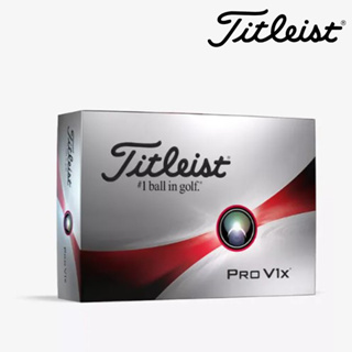 ＊立航高爾夫＊Titleist【2023 全新上市】PRO V1x 高爾夫球 (四層球/白球) 12入/打