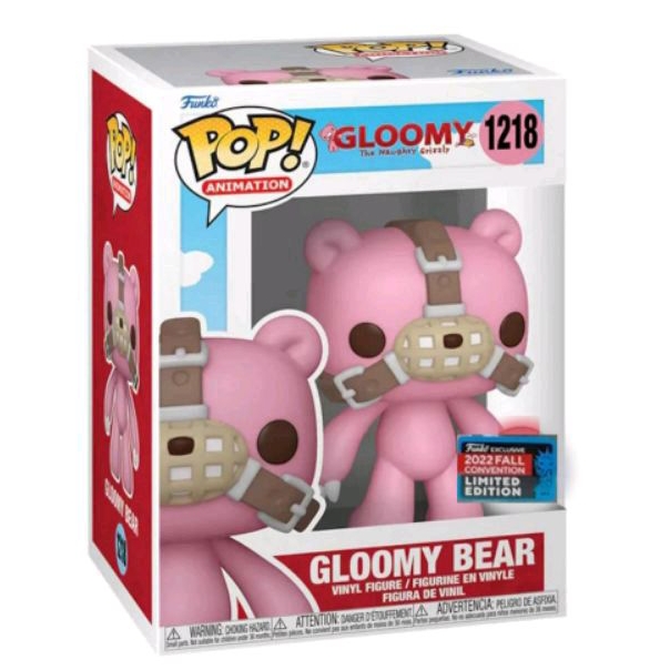 柴寶趣 FUNKO POP 1218 暴力熊 GLOOMY BEAR 2022 FALL 限定版 動漫 正版